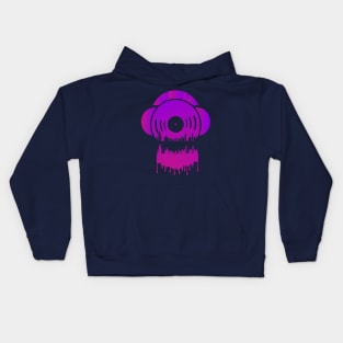 retro music Kids Hoodie